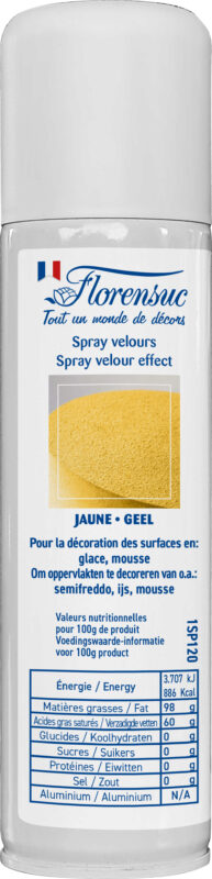 FLORENSUC SPRAY VELOURS JAUNE 100ML