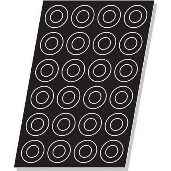 SF-01087 FLEXIPAN®AIR PARIS BREST 60X40CM 24EMP Ø8CM H1.5CM VOL 50ML