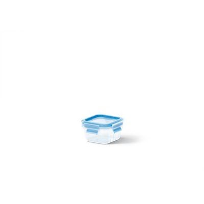 EMSA BOITE HERMETIQUE 0.20L PLASTIQUE CARREE/BLEU