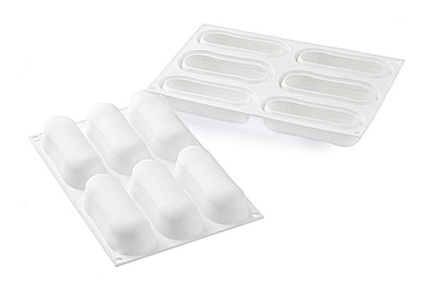 SILIKOMART ECLAIR VORM 129 X 40MM H 35MM VLUCHT 140ML CURVEFLEX