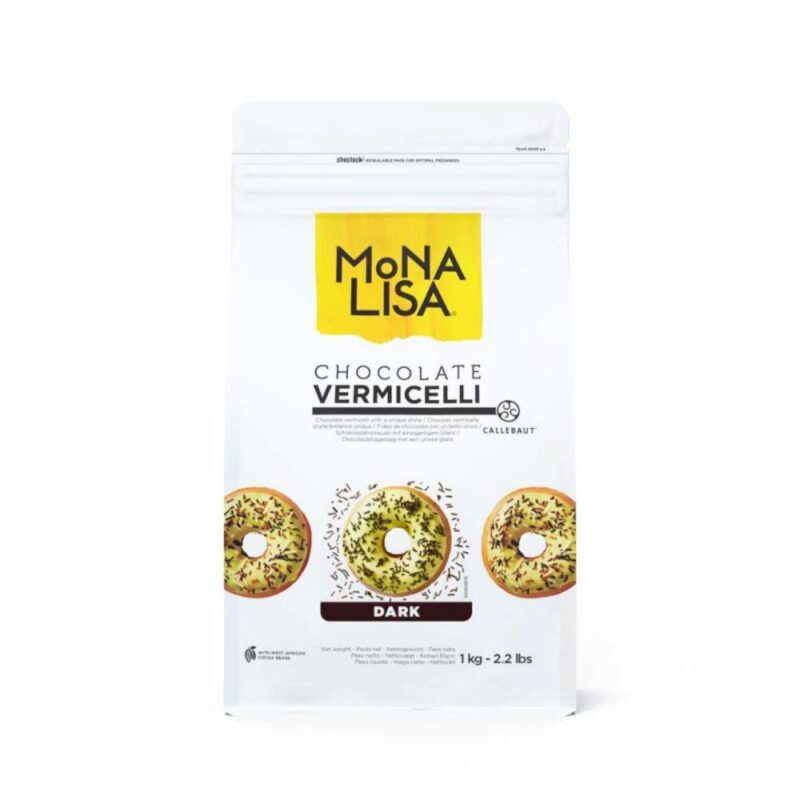 CALLEBAUT CHK-D-E1-U68 DONKERE HAGELSLAG  KARTON VAN 6 ZAKKEN X 1KG=KG
