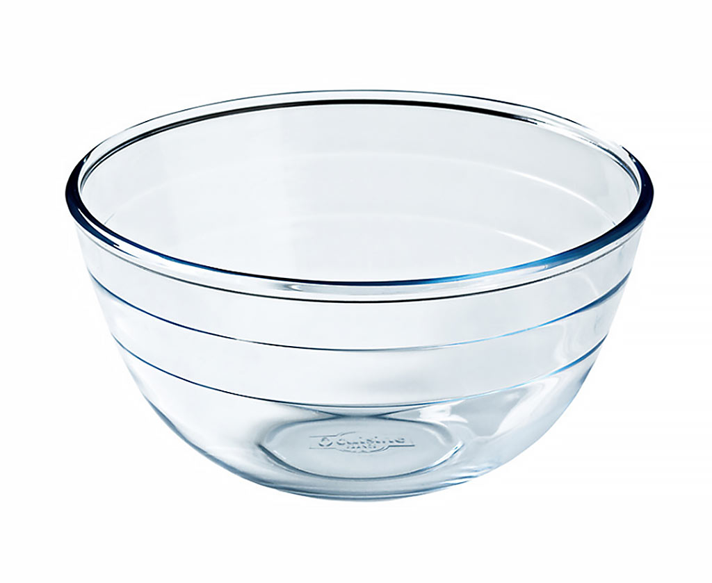 O CUISINE BOROSILICATE MIXING BOWL 21CM 2.0L