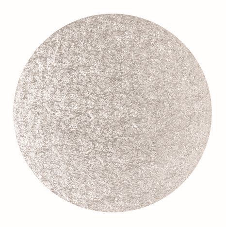 FUNCAKES ROND ZILVER PLAAT 13MM Ø 35CM