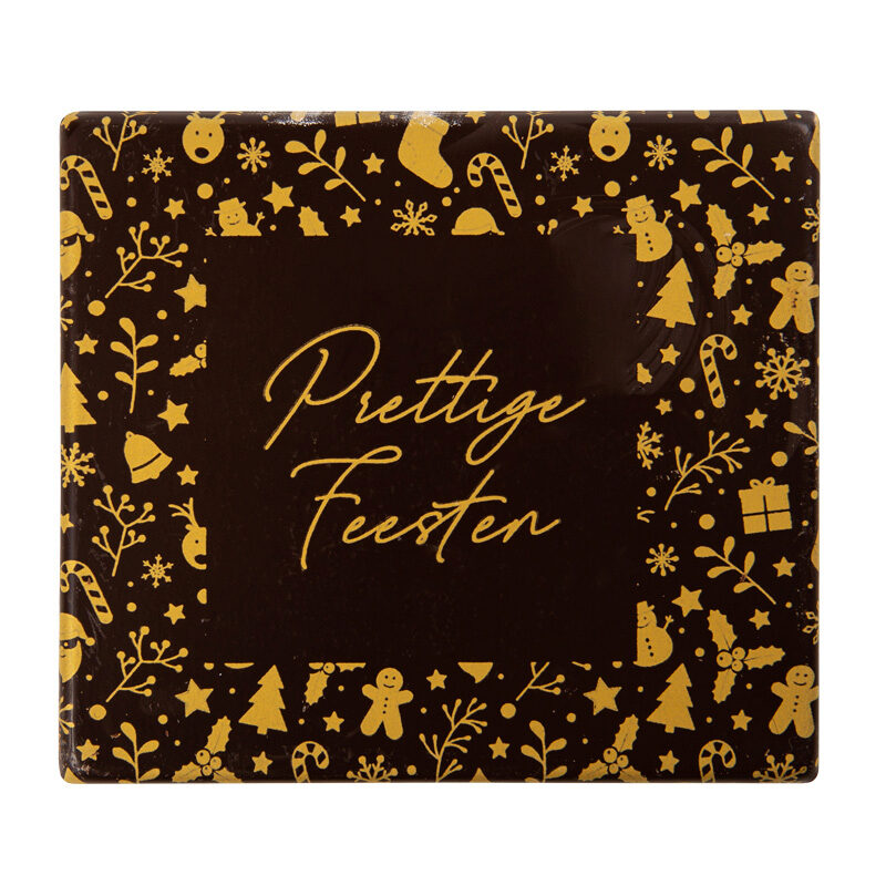  2015494 PRETTIGE FEESTEN EINDKAP GOUD DESIGN 9X8CM 40 STUKS