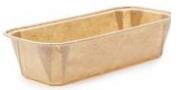 ECOPACK RECTANGULAR BROWN BAKING MOLD 158X55X52MM BOX OF 675 PCES -523ML**SCDE**