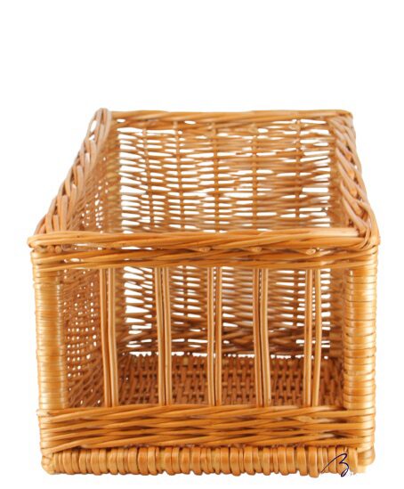 PANIER OSIER A PISTOLET 28X40CM H/AV 16C H/AR 27CM