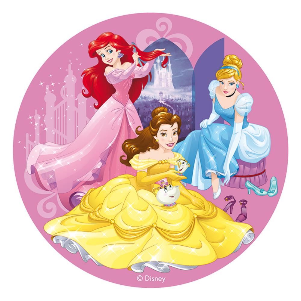 DISQUE AZYME PRINCESSE 20CM