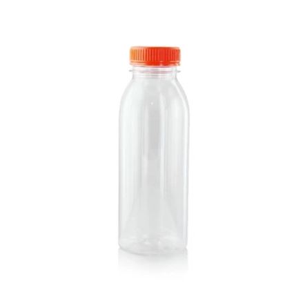 PLASTIC FLES ORANJE DOP 330ML 240ST