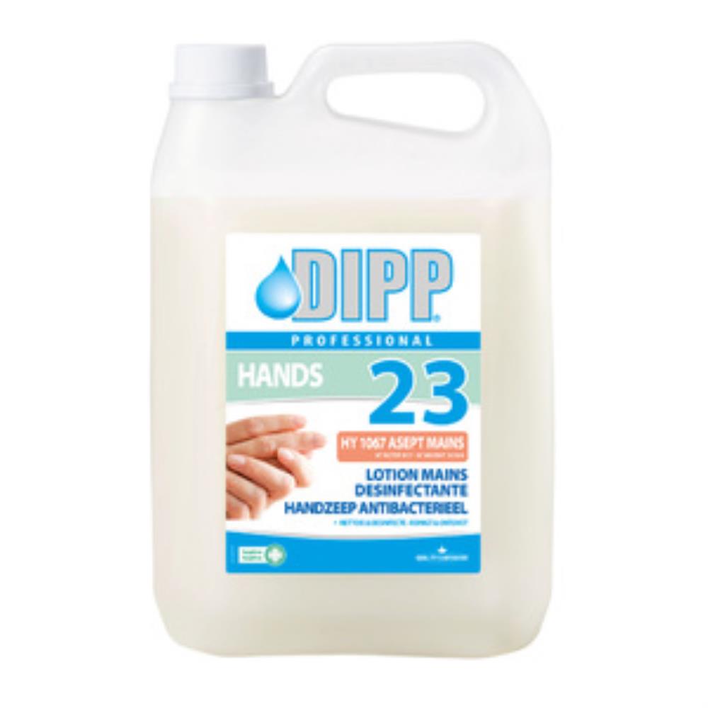 DIPP 23 SAVON MAINS ANTIBACTERIEN 5L
