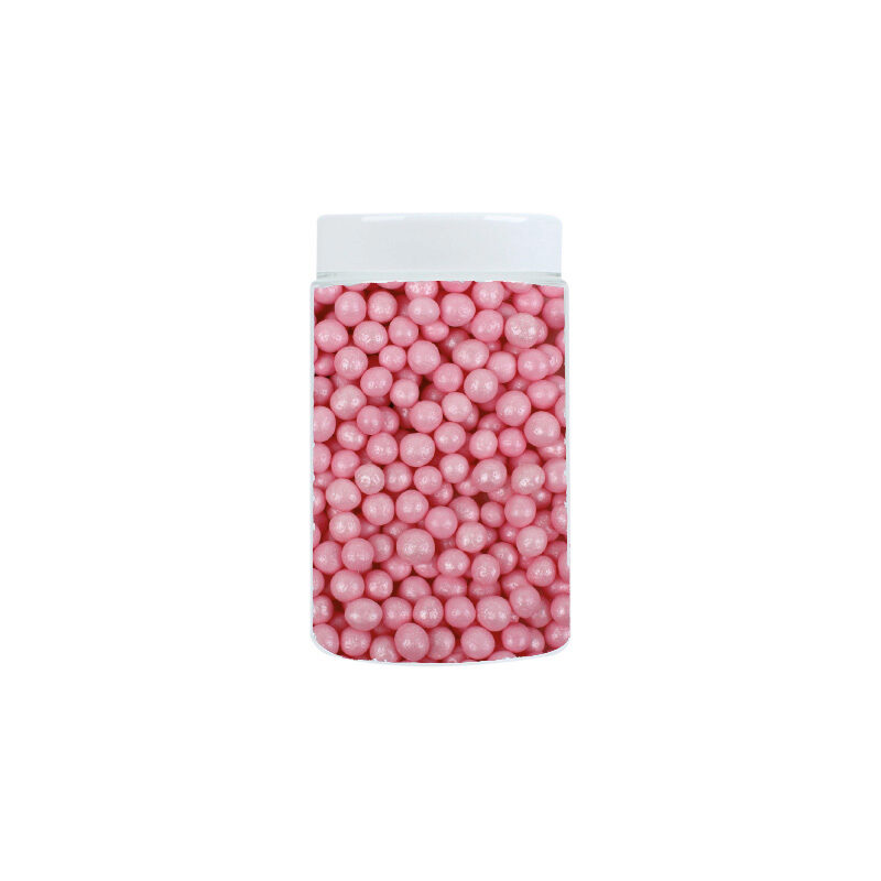 *FF*1057366 PERLE ROSE EN SUCRE Ø 4MM  1,3KG ***S/CDE***