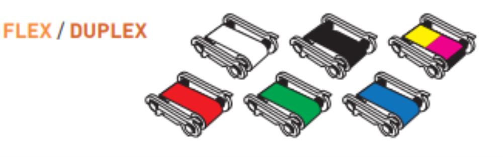EDIKIO FLEX & DUPLEX RED PRINTING RIBBONS 1000 PRINTS / FILM