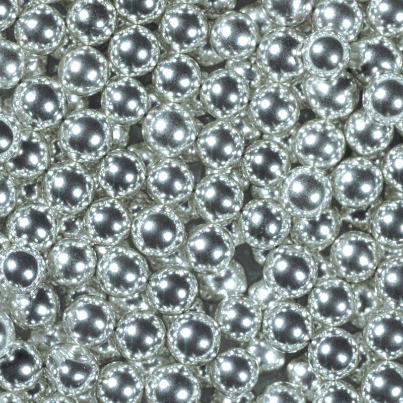 *FF*1057324 PERLES ARGENTÉES 6 MM 10 KG ***S/CDE***