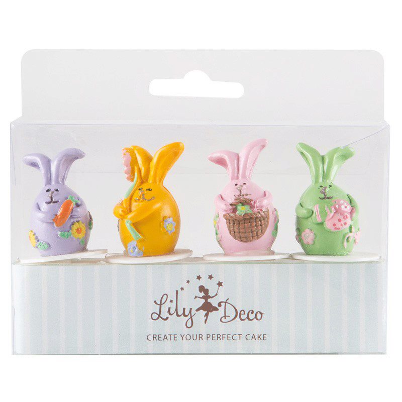 1022188 RABBITS 3CM 4 PIECES