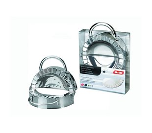 LACOR STAINLESS STEEL RAVIOLI / TURNOVER MOULD 10CM