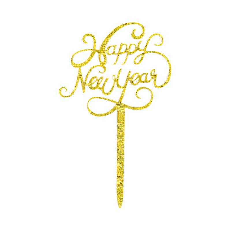 1059845 HAPPY NEW YEAR ON PIC 40PCES ***S/CDE***