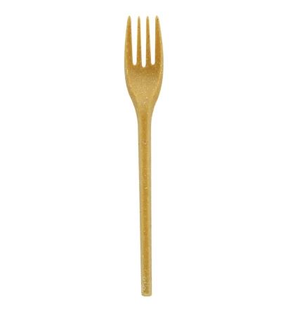 REUSABLE COMPOSITE WOOD FORK 18CM 50PCS