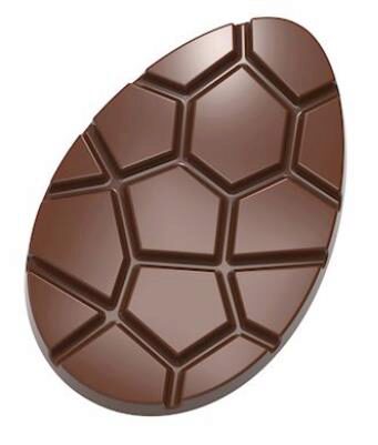 EASTER EGG CHOCOLATE TABLET MOLD CW12028 1X2 -- 100GR