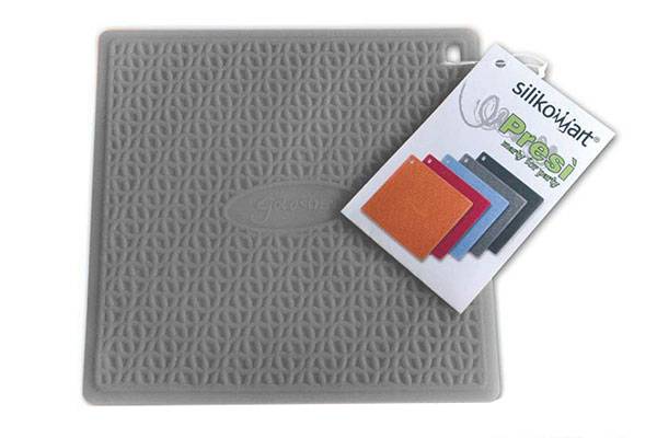 SILIKOMART MANIQUE GRISE CARREE EN SILICONE 17.5CM ACC074