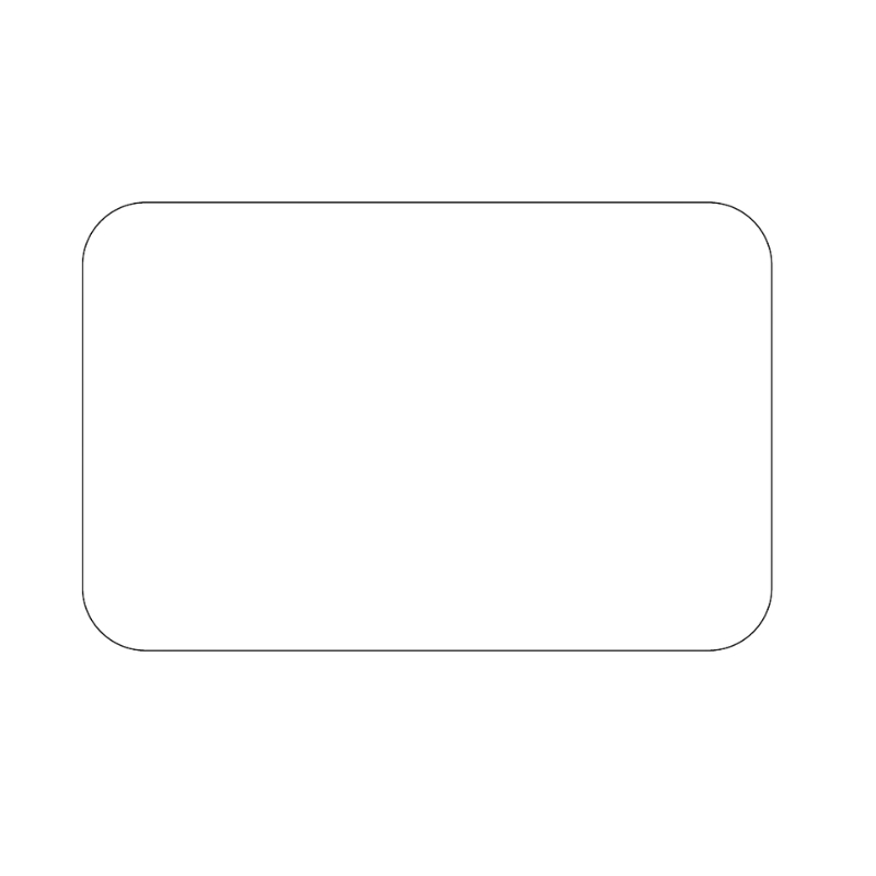 ETIQUETTES THERMIQUES BLANCHES AMOVIBLES 6,5X10CM BOITE DE 6 ROULEAUX DE 350PCS