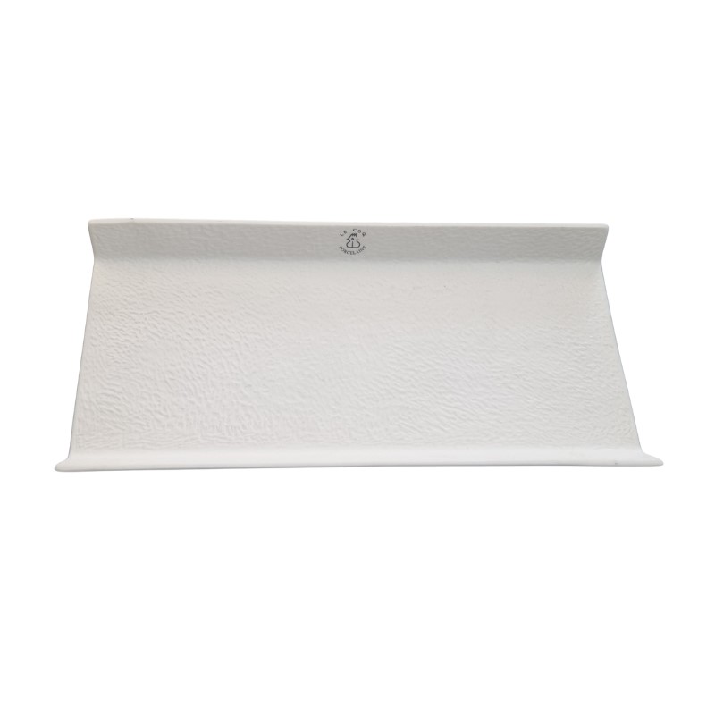 LE COQ FINE DINING RECTANGULAR GOURMET DISH 30.5X15XH2.5 REVERSIBLE