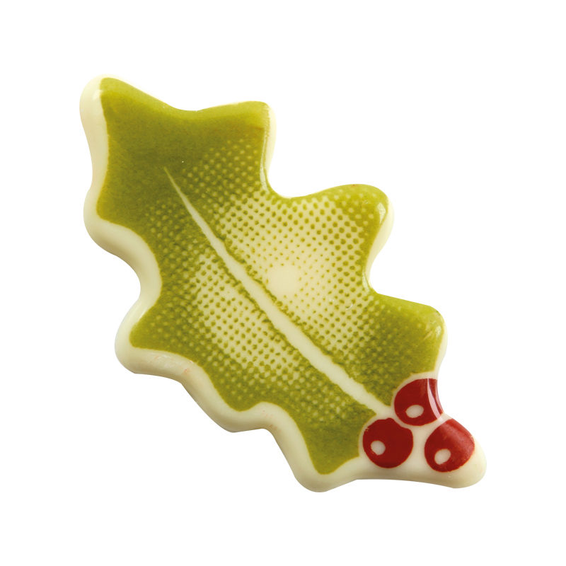 13735 HULSTBLAD GROEN WITTE CHOCO 120 STUKKEN = DOOS