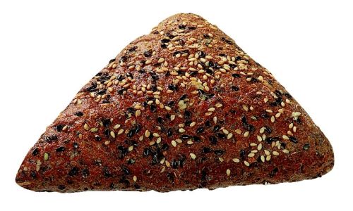 B519 DRIEHOEKIG MEERGRANENBROODJE 30 X 105GR = DOOS