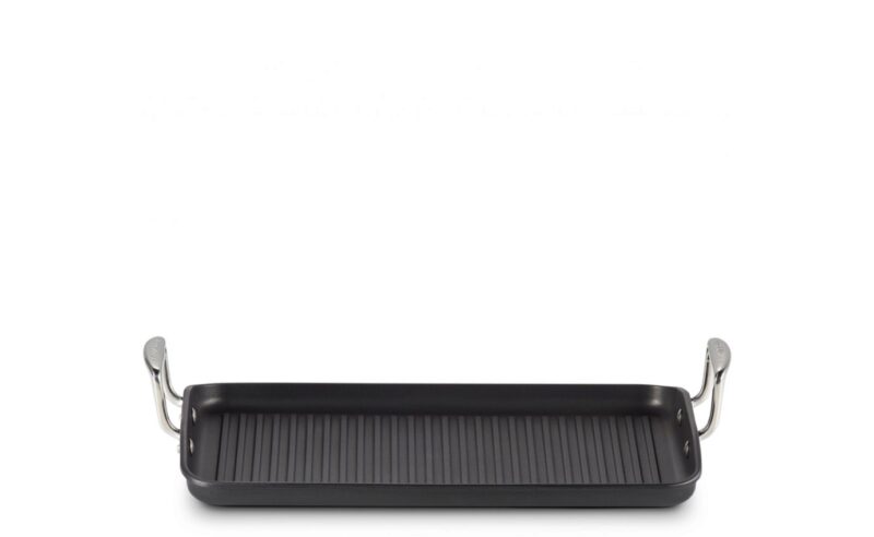 LE CREUSET LES FORGEES GIANT ANTI-ADH GRILL. 34X25