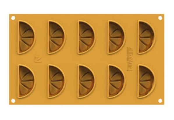 SILIKOMART SILICONE MOLD LIMONE 14 N.10 65X35 H 14 MM