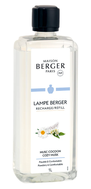 LAMPE BERGER REFILL 1/2 L DELICATE WHITE MUSK