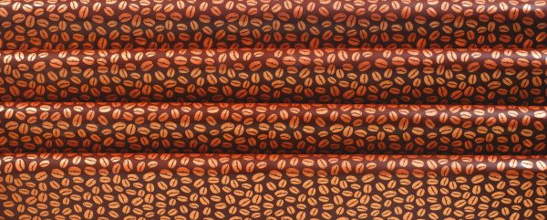 060144 PCB BEDRUKTE VELLEN ROBUSTA GLITTER 40X25 CM 17 STUKS ***S/CD***