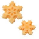 MOULE ASSORTIMENT ETOILE DE NEIGE POLYCARB BLANC DIA30ET40MM