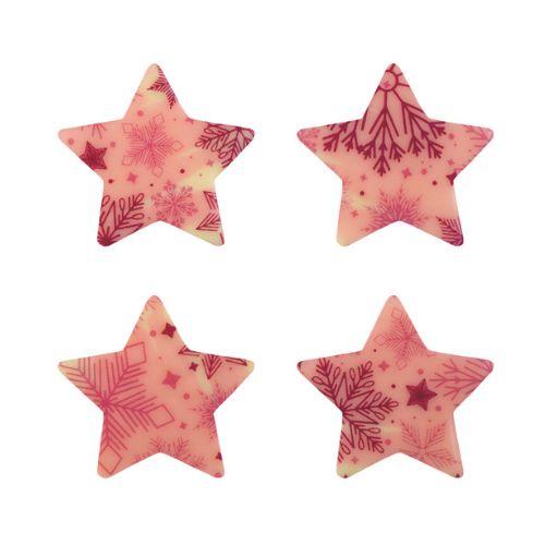 088105 PCB SMALL STARS CB ACID 4 DESIGNS 3X3CM 216PCS ***S/CDE***