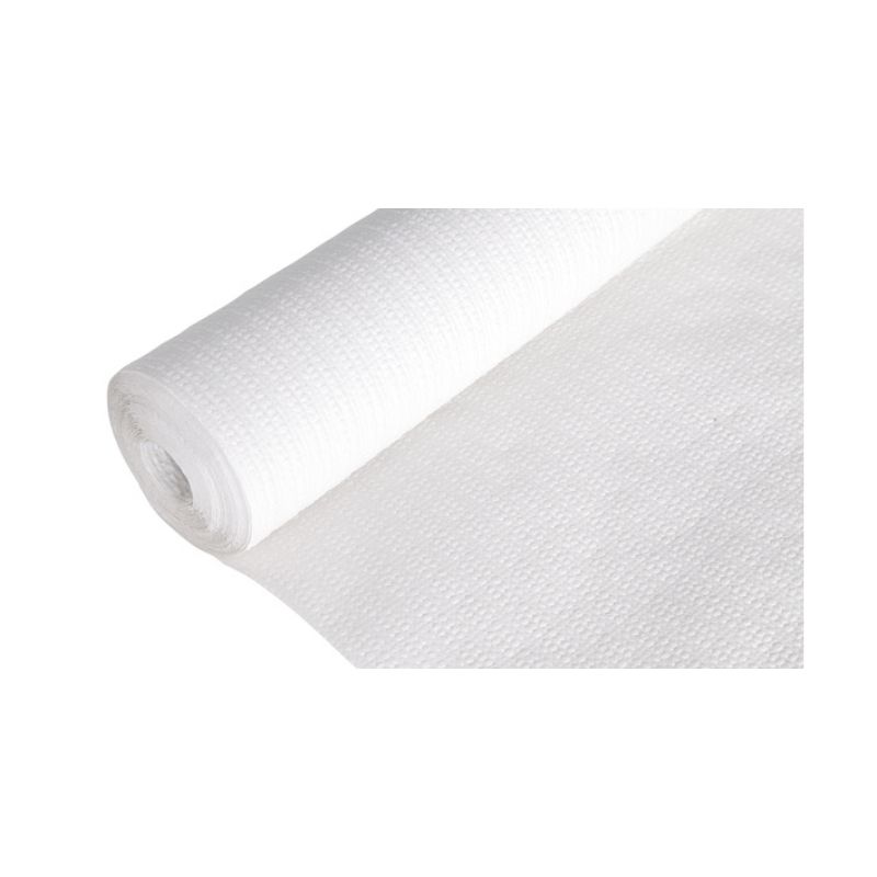 C&T PROF WHITE WAFFLE TABLECLOTH 1.18X20M