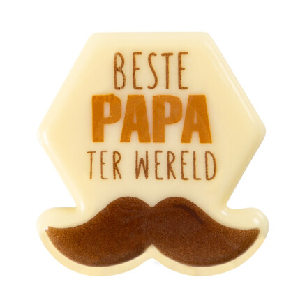 2011033 BESTE PAPA TER WERELD PLAAT 120 ST/PC ***S/CDE***