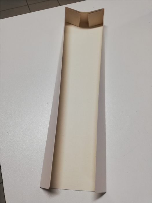 CARTON SUPPORT HOT DOG BLANC 28X7,5CMX3CM 500PCES