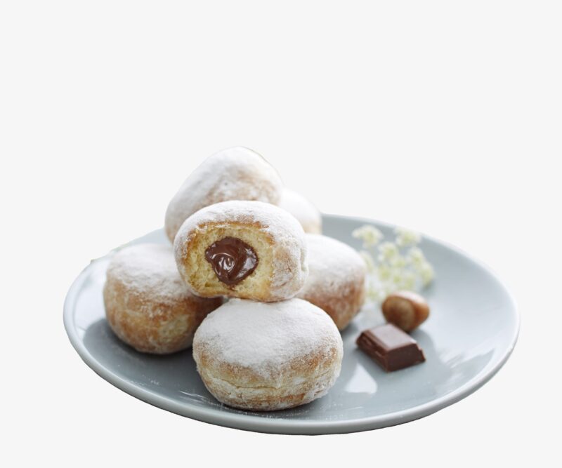 D7V AB17543 MINI CHOCOLADE HAZELNOOT DONUT 175 X 21GR