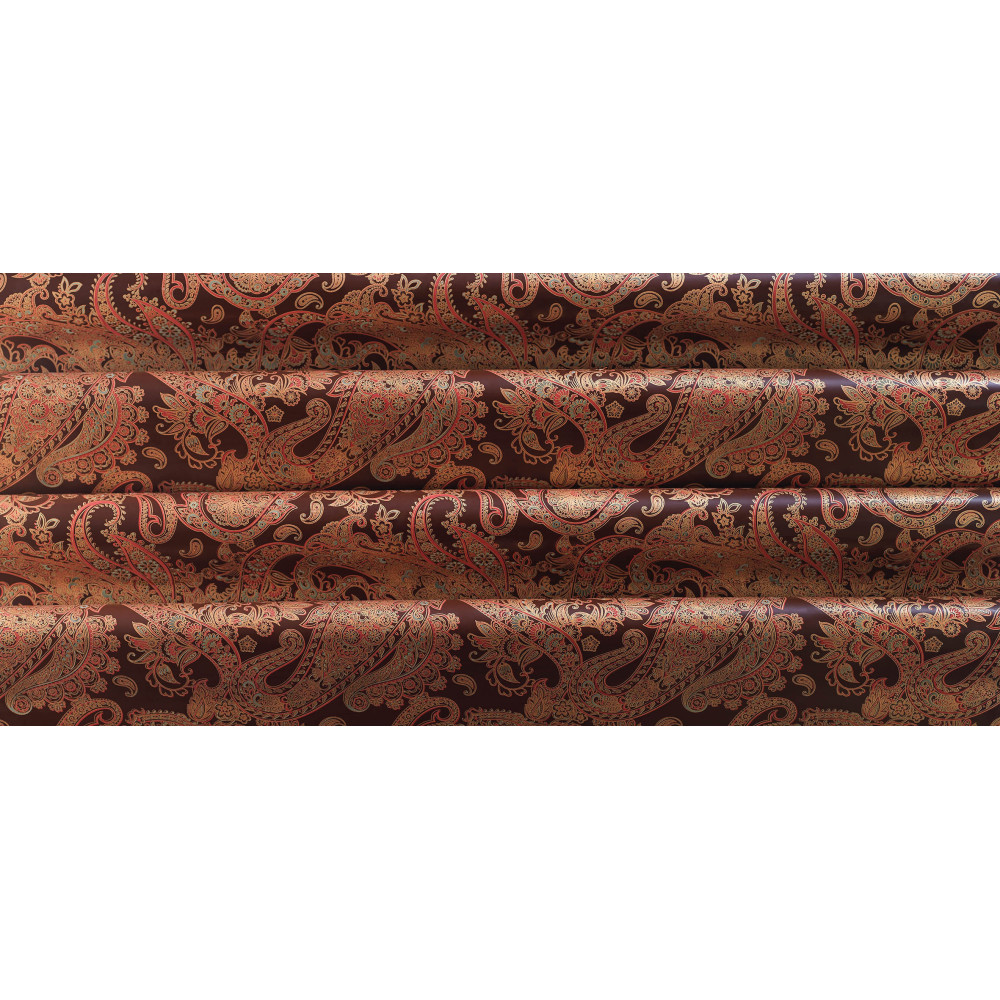 088008 PCB PAISLEY BEDRUKTE VELLEN 40X25CM 17ST ***S/CDE***