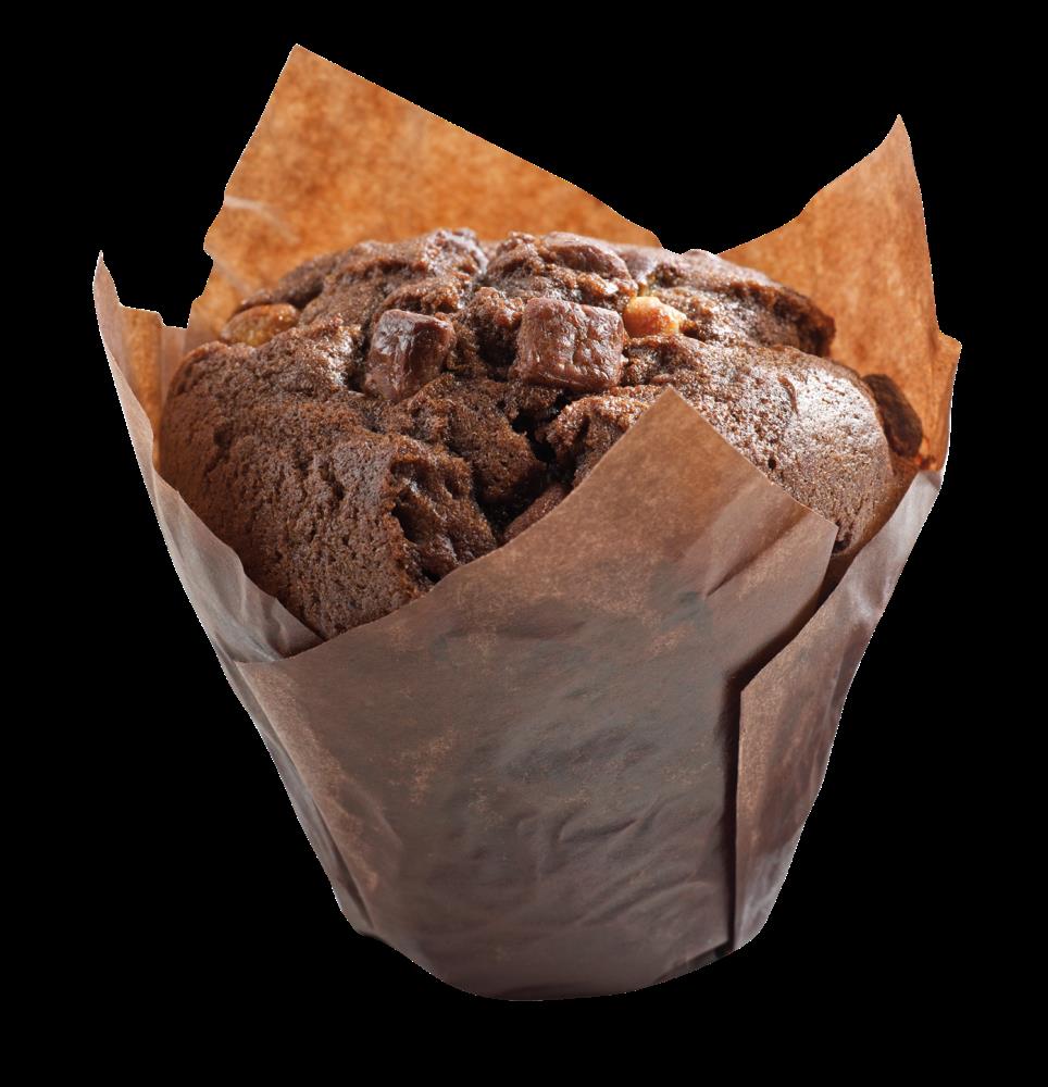 DAWN 0.01384.479 DRIEVOUDIGE CHOCOLADEMUFFIN 24X133GR