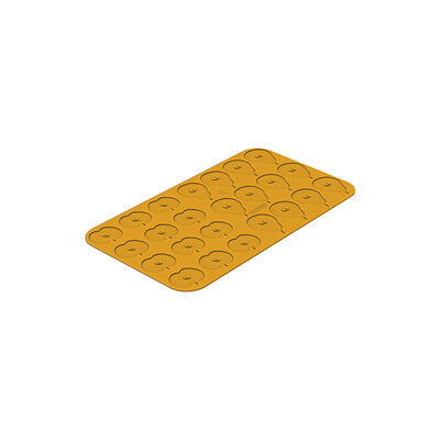 SILIKOMART NATURAE PRO SILICONE MOLD MELA & PERA N.12 6X5.1 H 0.2CM/ 8X5.6CM