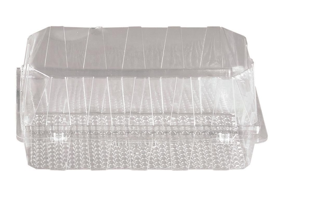 PAT PATIPACK RECTANGULAR INT BOX 165X85X100MM HINGED LID VENTILATED 400PC