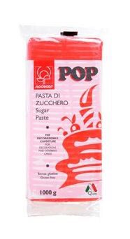 25470 PATE A SUCRE EN 1KG MODECOR ROUGE