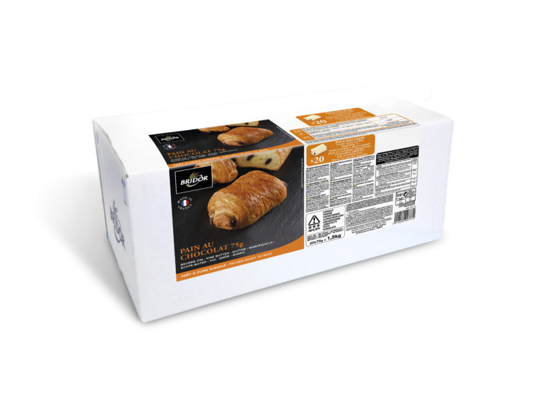 ❄️BRIDOR 30937 PAIN CHOCOLAT MINIPACKS PAC 20X75GR