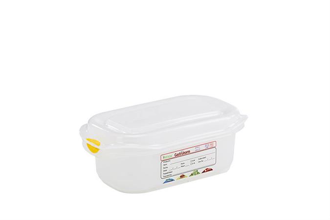 GASTRONOX CAN 1/9-65MM 0.6L LID AND CLIPS