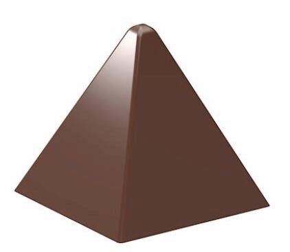 PIRAMIDE CHOCOLADEVORM ZONDER STRUCTUUR CW167213.5X27.5CM * 3X7 * 20GR