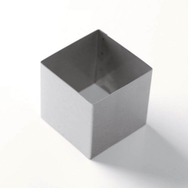 009910 PCB MOULE INOX CUBE 10X10 CM H. 10 CM 1PCE***S/CD***