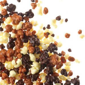 060346 PCB MINI MERINGUES ENROBÉES ASSORTIES NOIRES, LAIT ET BLANCHES 210 G ***S/CD***