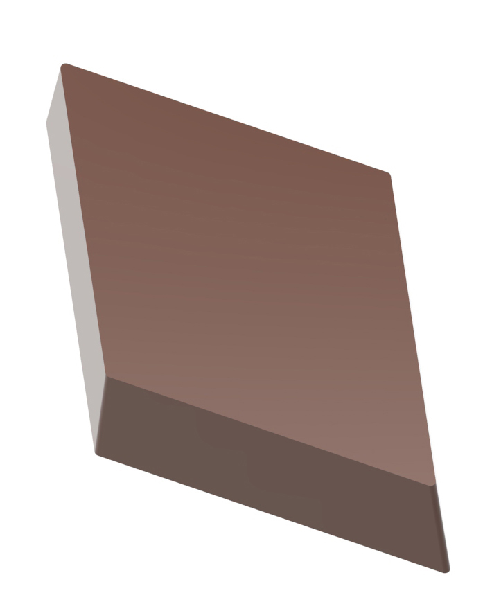MOULE À CHOCOLAT MAGNÉTIQUE LOSANGE CW1000L43135X275MM -- 3X6 -- 9.5GR