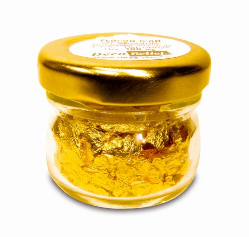 22 KARAATS GOUDEN VLOKKEN 100 MG