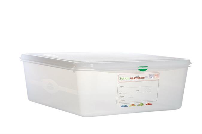 GASTRONOX BOX 2/3-100MM 9L LID AND CLIPS