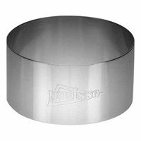 STAINLESS STEEL CIRCLE PASTRY Ø 7XH3.5CM - HOUSEHOLD